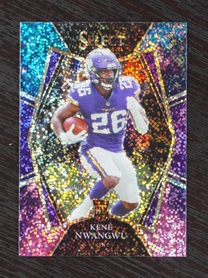 2021 Panini Select Kene Nwangwu RC Cosmic Prizm Premier Level Rookie SSP - Image 1 of 4