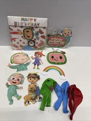 Cocomelon Birthday Party Supplies Small Kit - Image 1 of 2