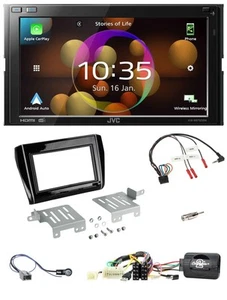 JVC DAB Lenkrad 2DIN Bluetooth USB Autoradio für Suzuki Swift ab 2018 Klavierlac - Bild 1 von 12