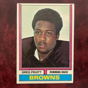 1974 Topps Set GREG PRUITT ROOKIE #110 CLEVELAND BROWNS - EX - Picture 1 of 2