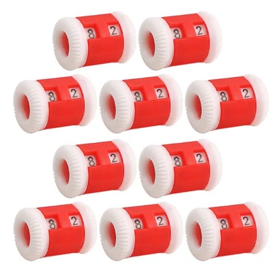  10 Pcs Reihenzähler Für Strickmaschine Stricken Häkelnadel Garnnadeln - Bild 1 von 4