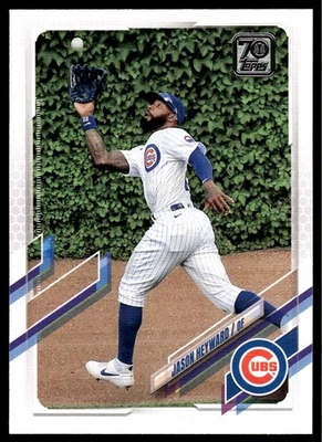 2021 Topps Series 2 Jason Heyward Chicago Cubs #501 - Image 1 of 2