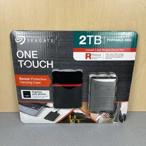 Seagate One Touch 2TB Storage Portable External Hard Drive STKB2000600 - Picture 1 of 5