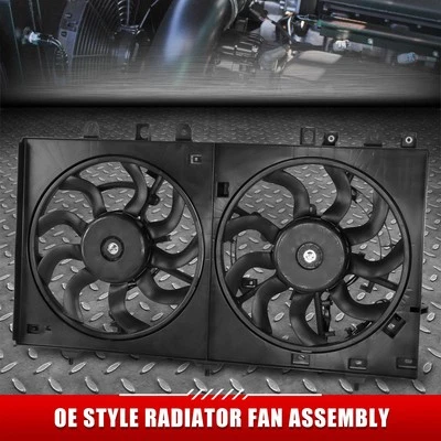 Conjunto de ventilador de refrigeración radiador estilo OE para Subaru Legacy Outback 20-24 2,5 L 4 cilindros Foto 1 de 4