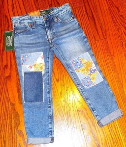 POLO RALPH LAUREN AUTHENTIC TODDLERS GIRLS BRAND NEW ORIGINAL JEANS Size 4, NWT - Picture 1 of 6