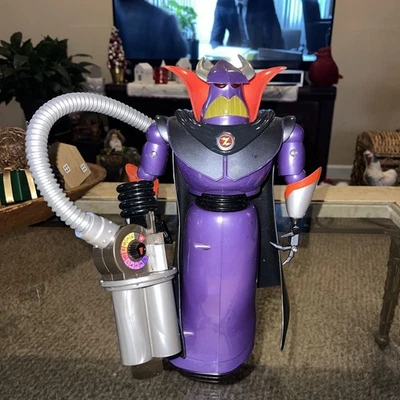 Video Disney Store Toy Story 2 Emperador Zurg 15” Figura de acción parlante funciona Pixar Foto 1 de 4