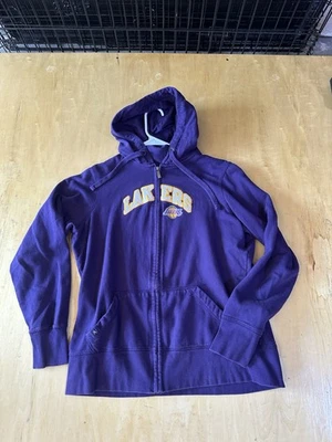 Chaqueta de baloncesto Los Angelas Lakers púrpura de la NBA para mujer XL Foto 1 de 3