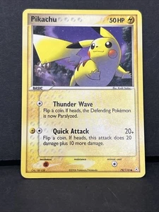 Juego de cartas coleccionables Pokémon Holon Phantoms Pikachu #78/110 2006 - casi nuevo - Imagen 1 de 6