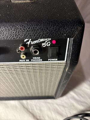 Fender Frontman 15G PR-495 38watts Guitar Amplifier w/ Power Cord-TESTED - Image 1 of 4