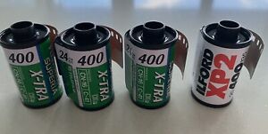 Unexposed 35mm Film. 3 Rolls Colour. One Roll Black And White