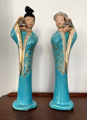 Cerámica 19 Turquesa California Brayton Laguna Beach Maud Robertson Interest MCM Foto 1 de 4