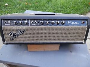 VINTAGE FENDER BAND MASTER AMPLIFIER DATED 1963 WITH VIBRATO