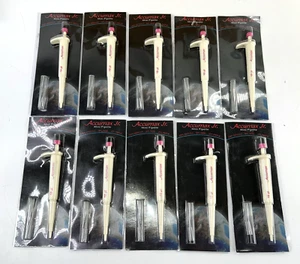 LOTTO 10x Accumax JR. Mini Pipetta Tuffatore Due Stadi Smart Tip Cono 10μL vol *NUOVO! - Foto 1 di 7