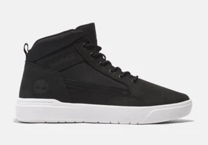Timberland Men's Allston Sneaker Mid Black Nubuck (TBOA69V5W05) - Picture 1 of 19