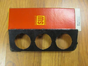 NOS Stewart Warner 811653 Gauge Panel Frame Chrome 811653 - Picture 1 of 5