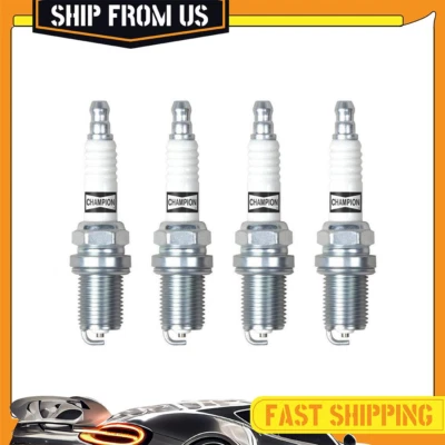 Champion Spark Plug Spark Plug 4x For Jeep Patriot 2007-2017 Mazda 2 2011-2014 - Image 1 of 4
