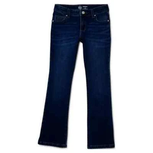 Wonder Nation Jeans Pant Girls Size 6 Medium Wash Bootcut Little Girls Mid Rise - Picture 1 of 3