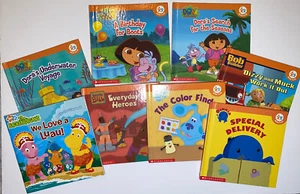 7 Nick Jr. Book Club Books + Backyardigans Lift-The-Flap Book  - Picture 1 of 10