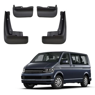 Mud Flaps Set Front + Rear Fits VW Multivan 2003-2021 - Image 1 of 4