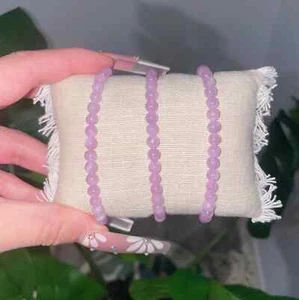 2025HOT Handmade High Quality 4mm Kunzite Bracelet Birthday Gift For Women - Picture 1 of 6