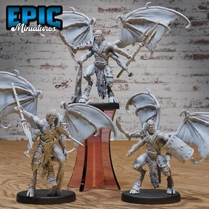 Epic Miniatures 28mm - Pit Fighter Devil Dungeons and Dragons DnD Miniature - Picture 1 of 8