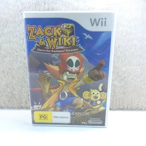 Zack & Wiki Quest for Barbaros' Treasure Nintendo Wii Tested & Working Complete - Picture 1 of 5