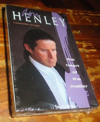 DON HENLEY HEART OF THE MATTER NEW VINTAGE CASSETTE SINGLE EAGLES MIKE CAMPBELL - Image 1 of 2