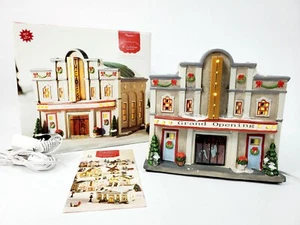St. Nicholas Square Christmas Village - Lighted & Musical Theater - Tested! - Picture 1 of 9