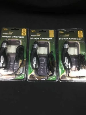 Автомобильное зарядное устройство UNIPART x 3 Nokia N95 5800 5230 N84 N76 N6101/70 - (2707 - Изображение 1 из 4