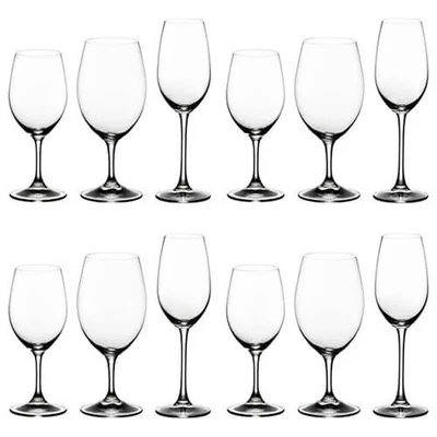 Riedel Ouverture Set Of 12 Wine & Champagne Glasses - Image 1 of 2
