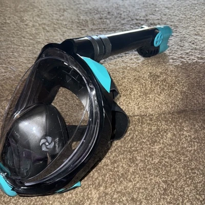 Маска для сноркелинга на все лицо для взрослых подростков снаряжение для подводного плавания - Изображение 1 из 4