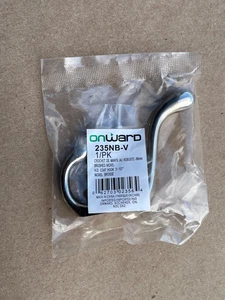 Box of 20 pcs ONWARD brand heavy duty nickel Coat Hooks 235NB-V - Picture 1 of 3