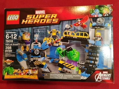 LEGO Marvel Super Heroes Hulk Lab Smash 76018 - NEW - Image 1 of 2