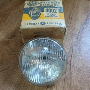 GE General Electric 4002 Lower Beam 12V Headlamp System New Old Stock NOS - Picture 1 of 3