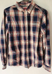 Wrangler Plaid Button Down Long Sleeve Casual Shirt Youth XXL Youth Size 18 - Picture 1 of 7