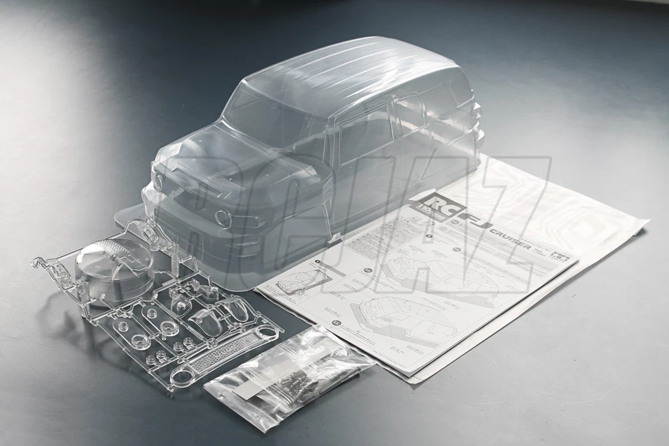 Tamiya 51560 1/10 RC Car Toyota FJ Cruiser Body Spare Parts Set For CC01/CR01 - Image 1 of 1