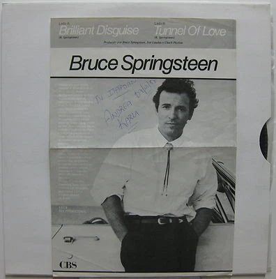 BRUCE SPRINGSTEEN Brilliant Disguise 1987 BRAZIL Promo Only 12" Tunnel Of Love - Image 1 of 2