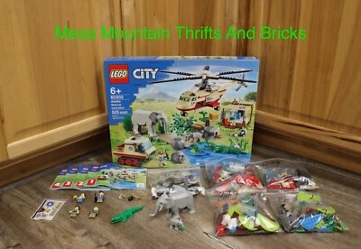 LEGO® City 60302 Wildlife Rescue Operation 100% Complete W/Box & Manuals NICE! - Image 1 of 4