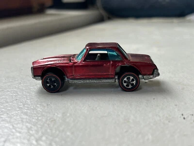 Hot Wheels 1969 Redline - Mercedes Benz 280SL - rojo Mattel vintage Foto 1 de 4