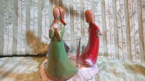 Kerzenhalter Weihnachten oder andere Damen/Engel - Bild 1 von 3