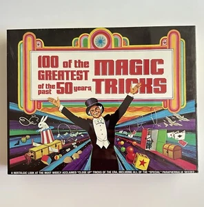 100 Of The Greatest Magic Tricks of The Past 50 Years Magic Tricks Kit NEW - Picture 1 of 8