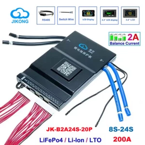 JK-B2A24S20P Smart BMS 8S-24S 200A Li-Ion LiFePo4 Akku BMS Active Balance Posten - Bild 1 von 25