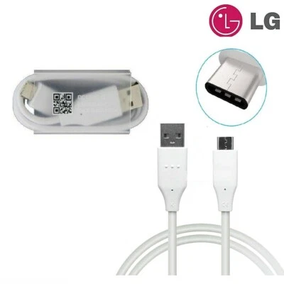 Genuine Original LG G5 G6 G7 USB 3.1 Type C USB Charger Cable Samsung Huawei UK - Image 1 of 4