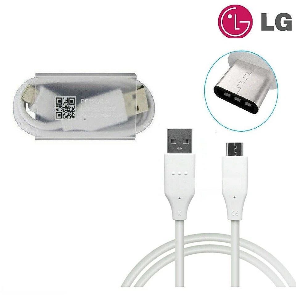 Genuine Original LG G5 G6 G7 USB 3.1 Type C USB Charger Cable Samsung Huawei UK - Image 1 of 4