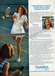 1978 Tampax Tampons Menstruation Menstrual PRINT AD Great decor idea (3491) - Picture 1 of 1