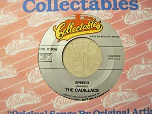 45-rpm-Collectables / The Cadillacs / Speedo / 1955 / NEW - Imagen 1 de 3