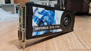 Beautiful Mint Condition MSi GTX 770 GeForce GPU 2GB Graphics Video Gaming Card - Picture 1 of 12