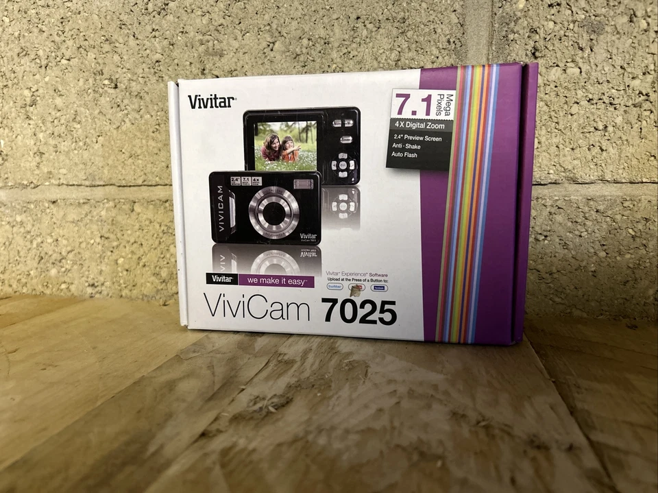 Vivitar Vivicam 7025  ~ 7.1 MP Compact Digital Camera #4 - Image 1 of 1