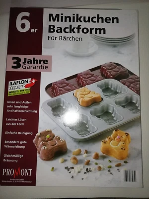 Minibackformen für Bärchen - Bild 1 von 2