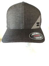 BILLABONG CAP HAT STATION BLACK NEW MENS STRETCHFIT  Arch Brim Surf Logo SM LXL